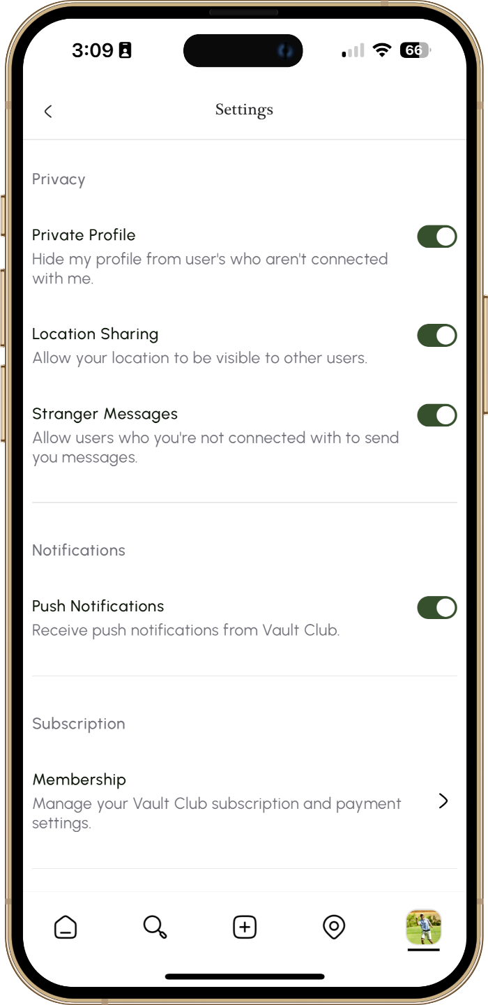 Protect privacy with opt-in location and strict verification.