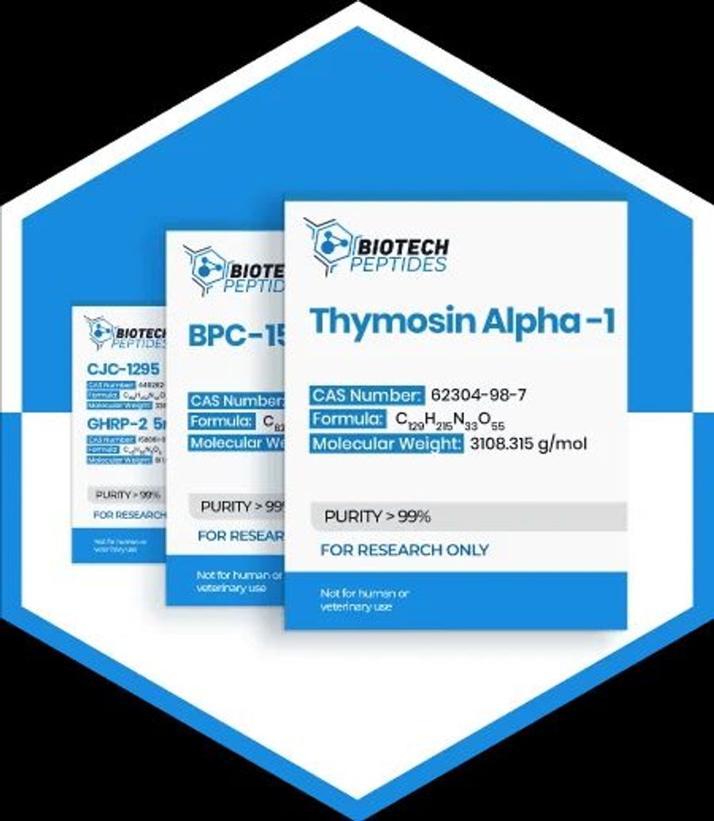 Biotech Peptides product page screenshot