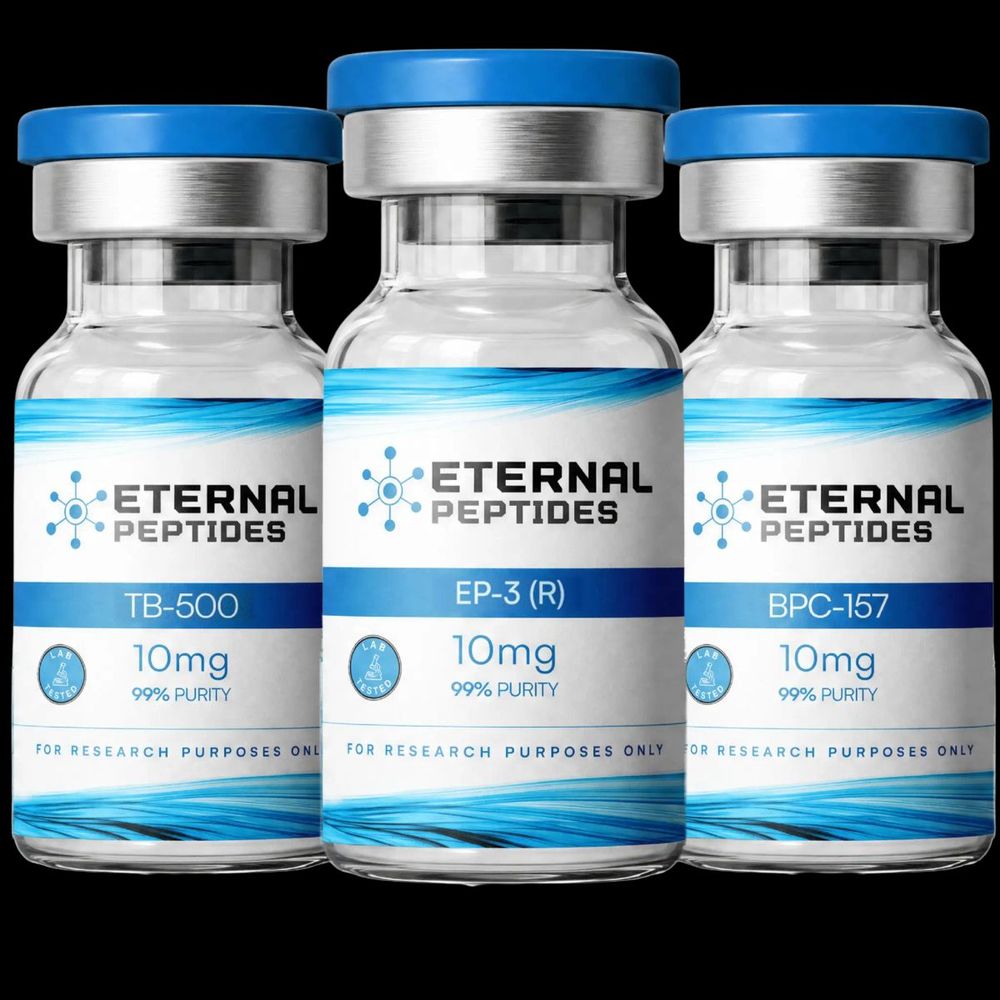 Eternal Peptides product page screenshot