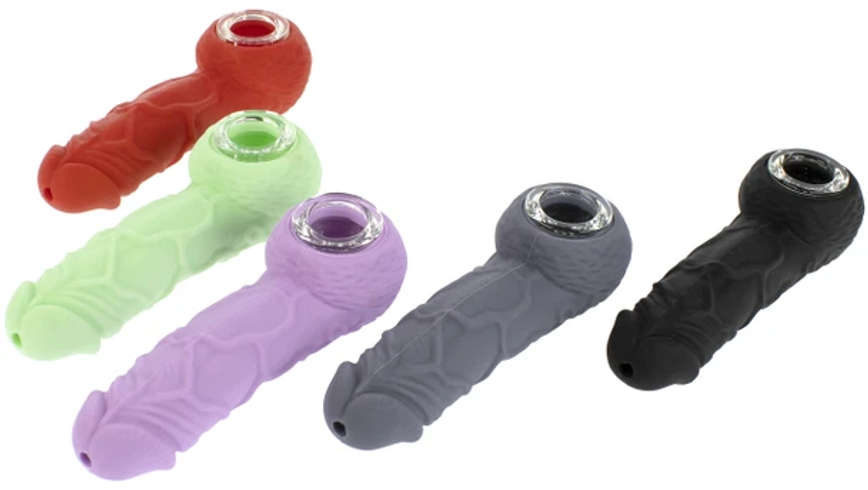 Silicone Penis Hand Pipe product photo