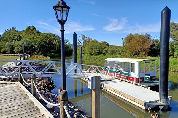 Wharf Street to Historical Maritime Park and Museum and River Boat Cruise