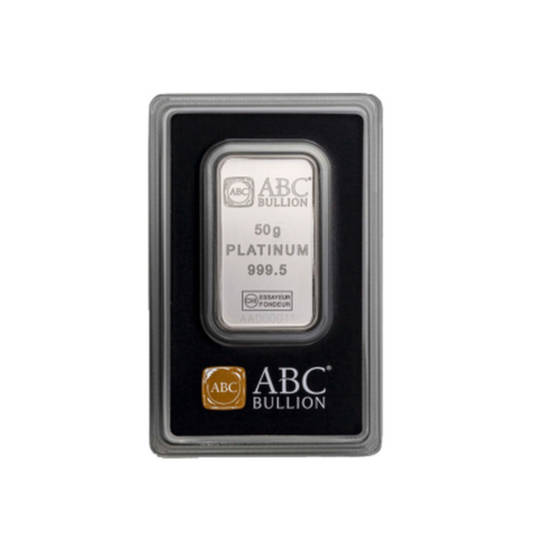 50g Platinum Bar