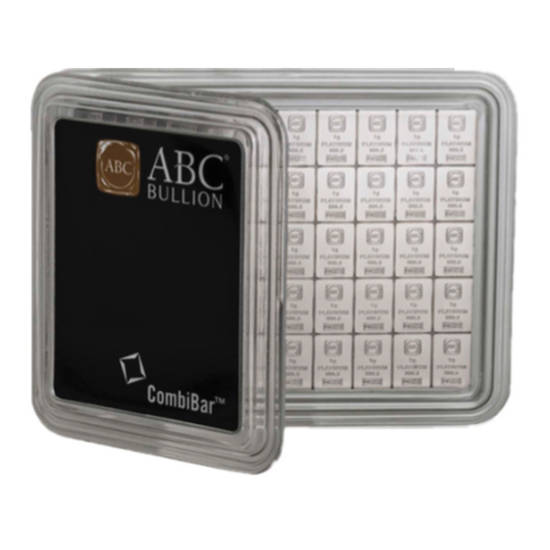 50g Platinum CombiBar