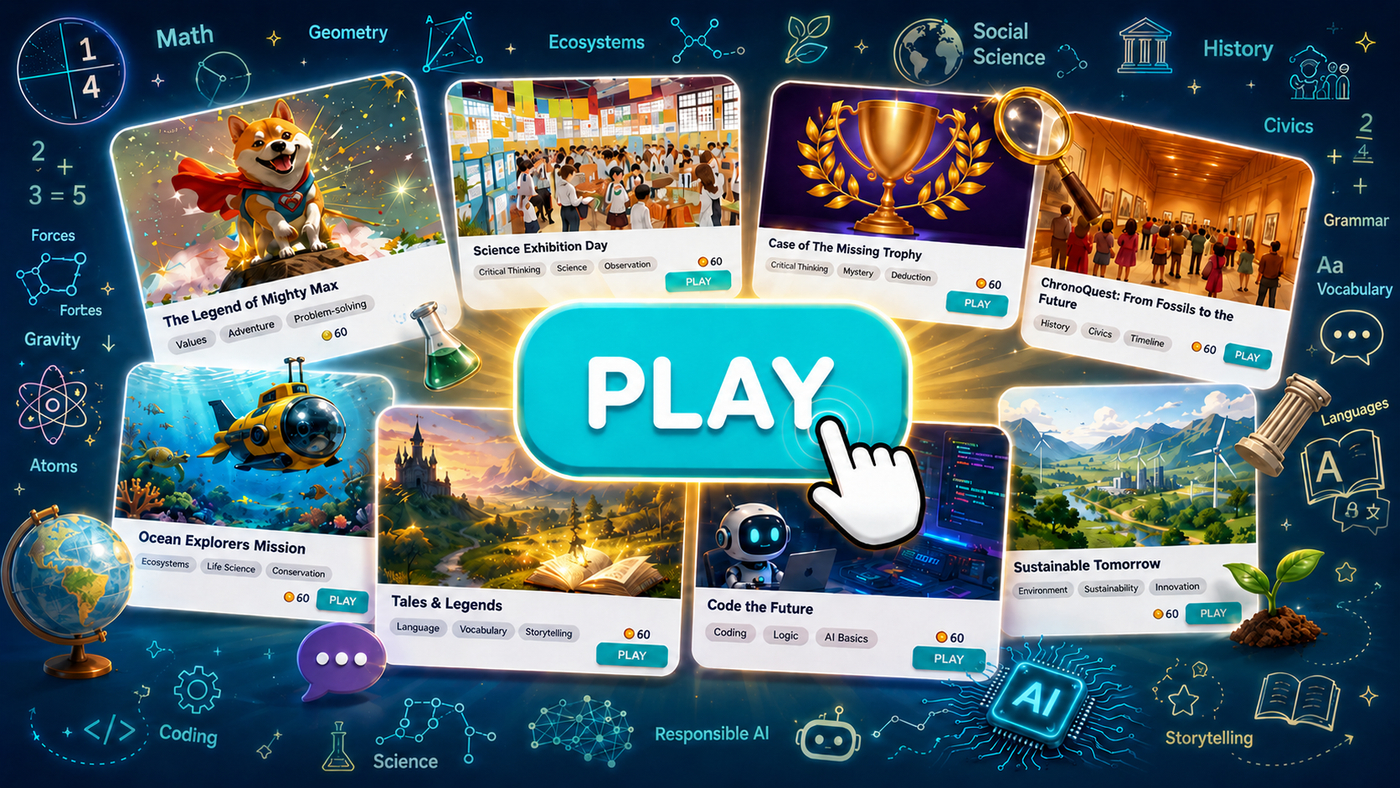 CRIAA Digital story-based learning activities