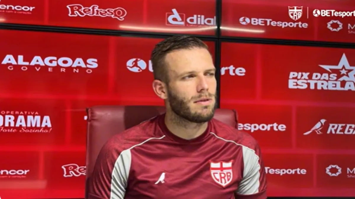 Alemão celebra volta ao CRB e mira ascensão rápida na tabela - Fonte imagem: Globo Esporte
