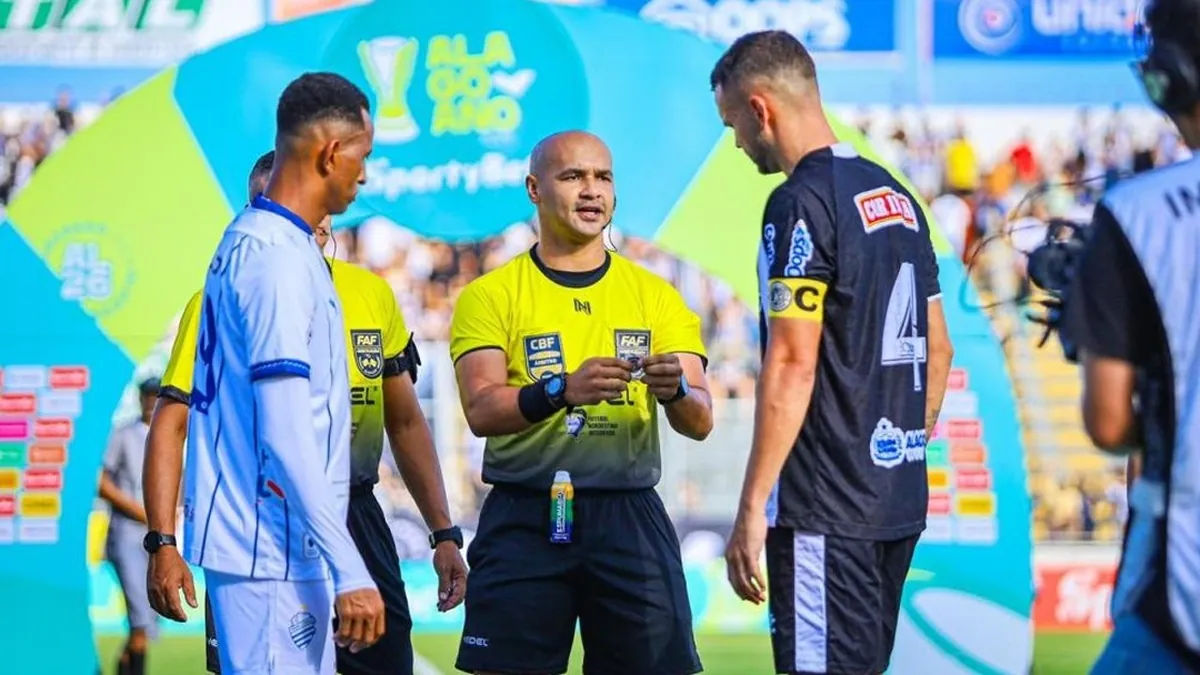 Arbitragem do clássico entre CSA e CRB é definida pela federação - Fonte imagem: Globo Esporte
