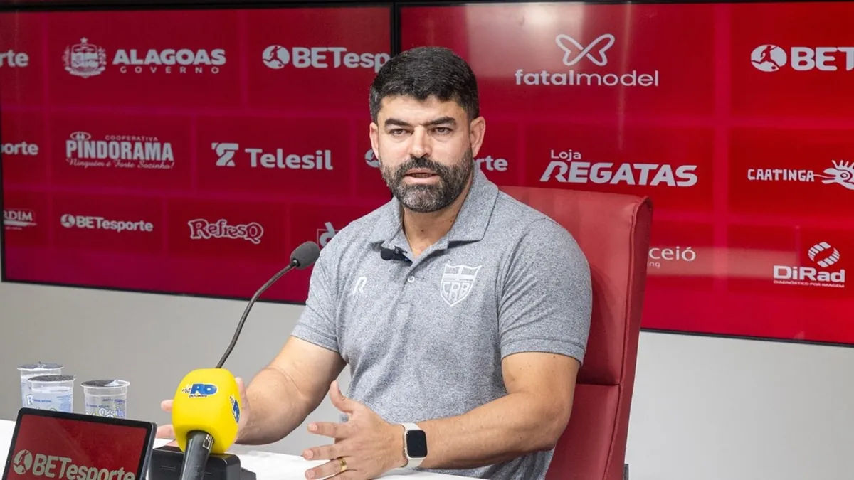 Ari Barros comenta sobre futuro de Gegê no CRB: ele joga domingo? - Fonte imagem: Globo Esporte