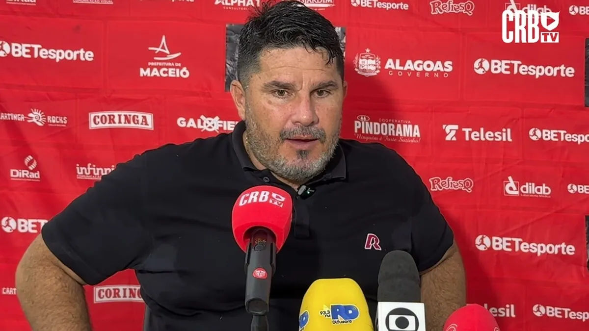 Barroca analisa o domínio do CRB sobre o ASA na final de ida - Fonte imagem: Globo Esporte