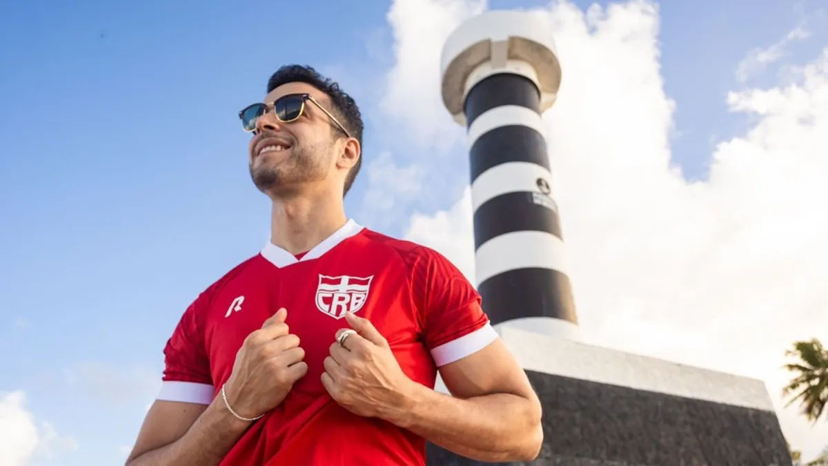 Confira agora as incríveis imagens da nova linha de uniformes do CRB 2024! - Fonte imagem: Globo Esporte