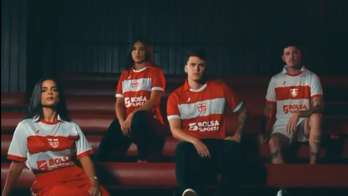 CRB apresenta a coleção Guerreiros: conheça os uniformes 2026! - Fonte imagem: Globo Esporte