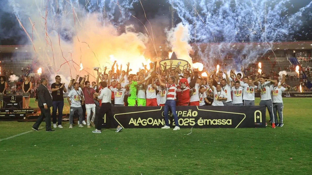 CRB busca seu quinto título do Alagoano; conheça as tentativas anteriores! - Fonte imagem: Globo Esporte