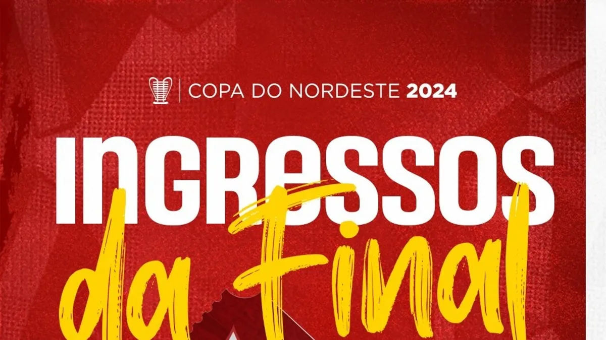 CRB divulga preços dos ingressos para final da Copa do Nordeste - Fonte imagem: Globo Esporte