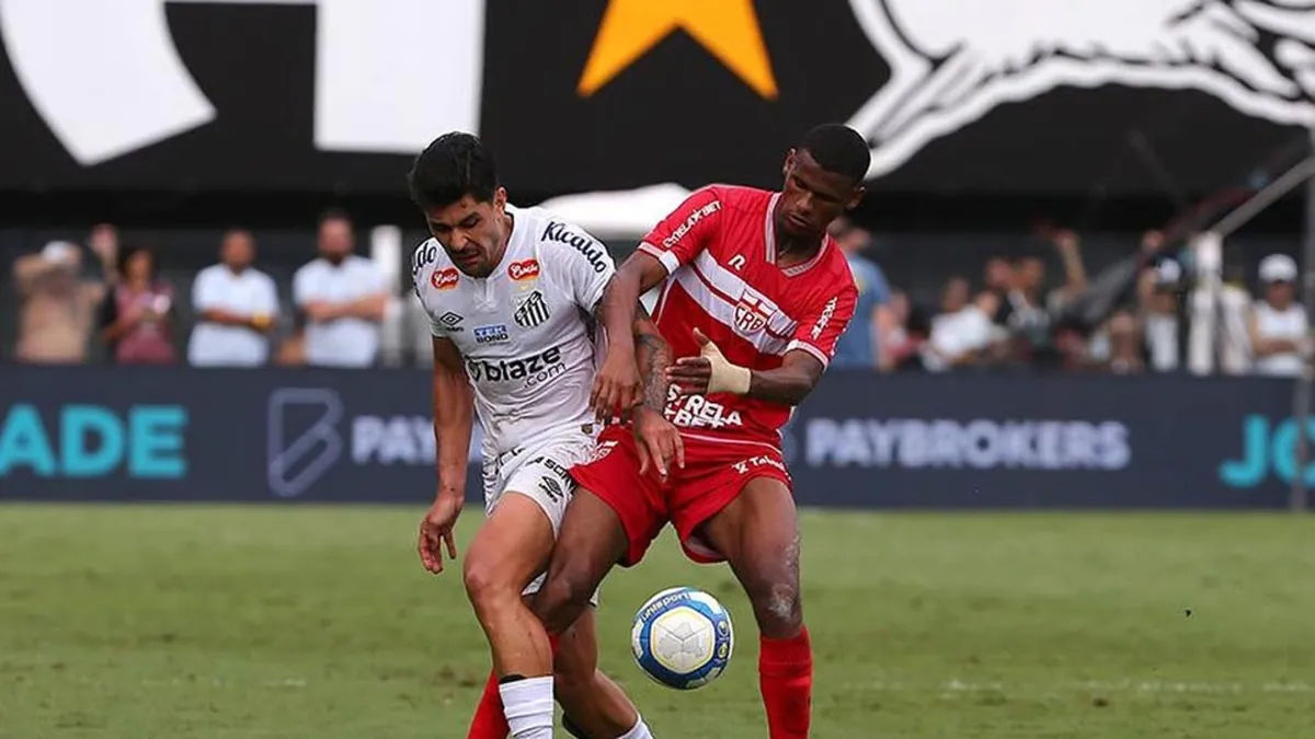 CRB duela com o Santos em emocionante etapa da Copa do Brasil - Fonte imagem: Globo Esporte