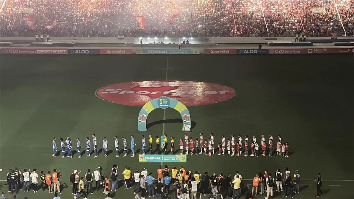CRB e CSA quebram recorde de público em Alagoas na Quarta-Feira de Cinzas - Fonte imagem: Globo Esporte