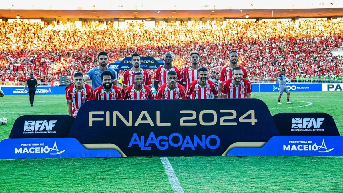 CRB faz história e conquista tricampeonato consecutivo em Alagoas - Fonte imagem: Globo Esporte