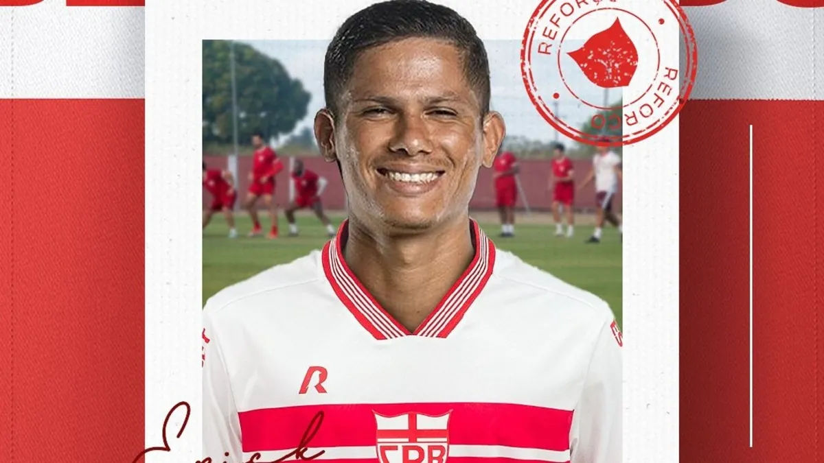 CRB fecha com Erick Varão: a nova promessa para 2025! - Fonte imagem: Globo Esporte