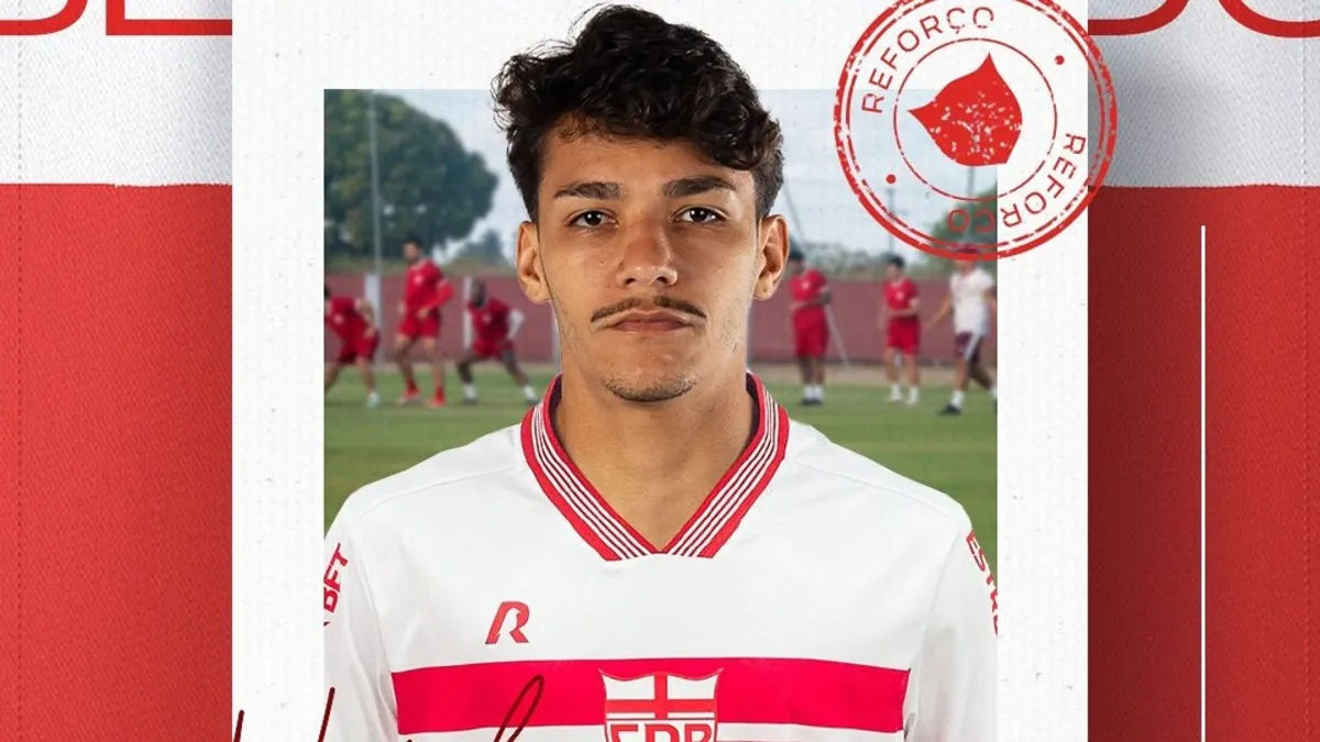 CRB reforça elenco com a contratação do volante Nathan Melo - Fonte imagem: Globo Esporte