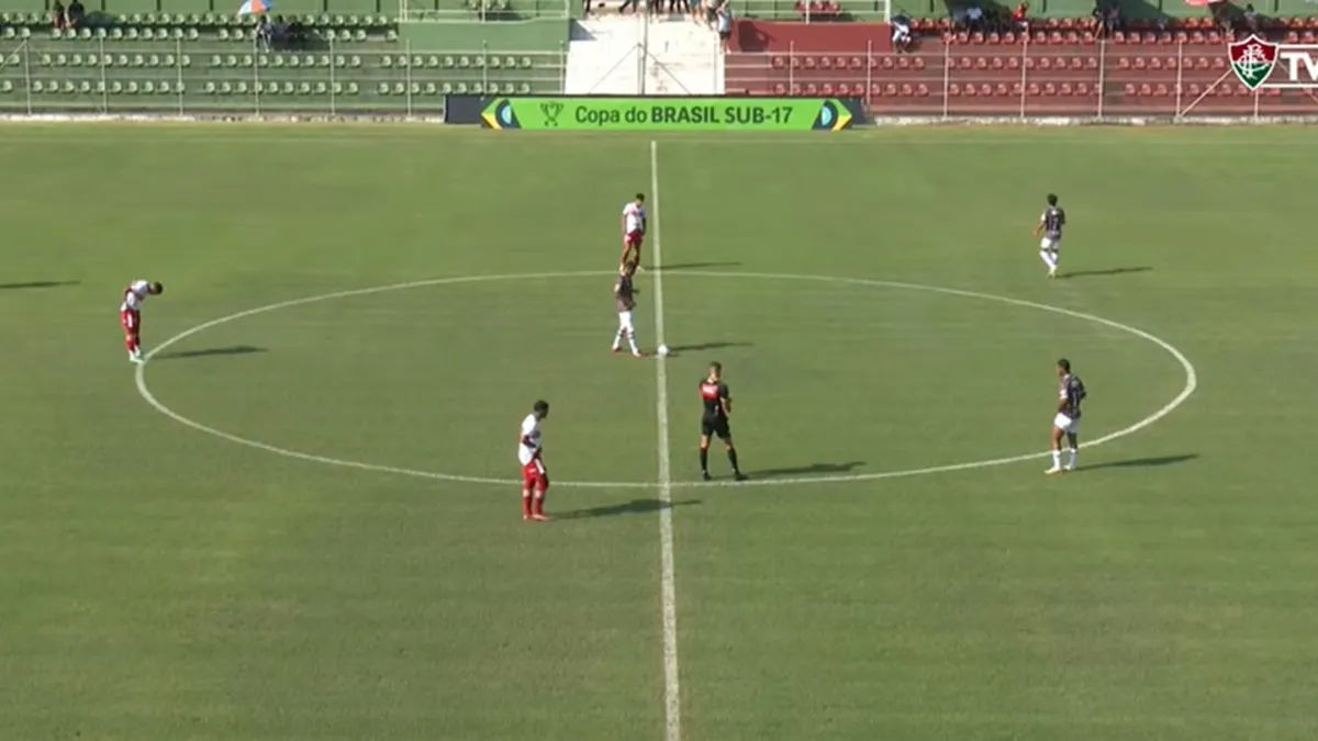 CRB surpreende ao empatar com o Fluminense e encerrar participação na Copa Sub-17 - Fonte imagem: Globo Esporte