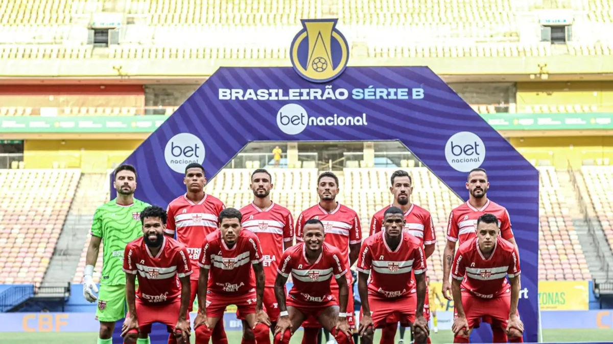 CRB, vice-campeão regional, representa o Nordeste na Série B de 2025 - Fonte imagem: Globo Esporte