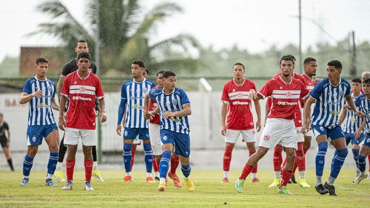 Empate eletrizante entre CSA e CRB marca a Copa Alagoas - Fonte imagem: Globo Esporte