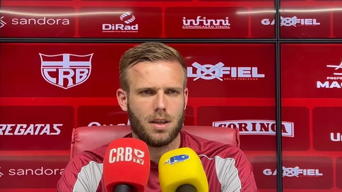 Fábio Alemão admite declínio no desempenho do CRB: Sinal de alerta - Fonte imagem: Globo Esporte