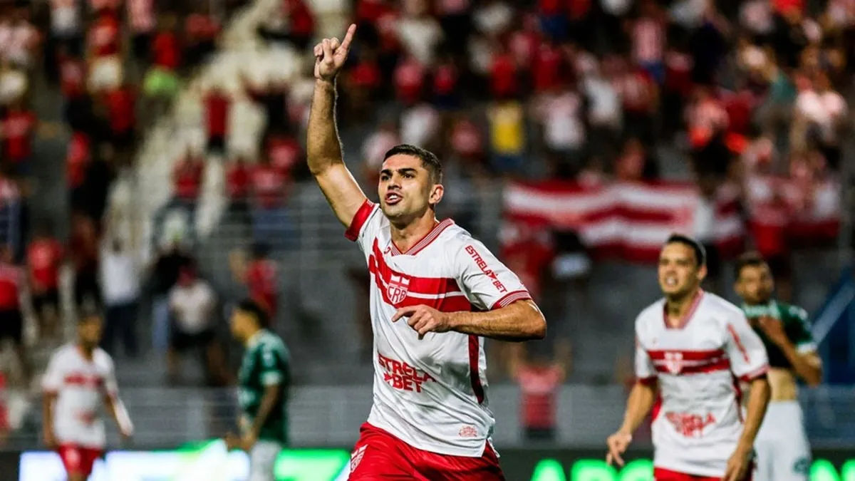 Gegê, destaque do CRB, revela suas impressionantes estatísticas - Fonte imagem: Globo Esporte