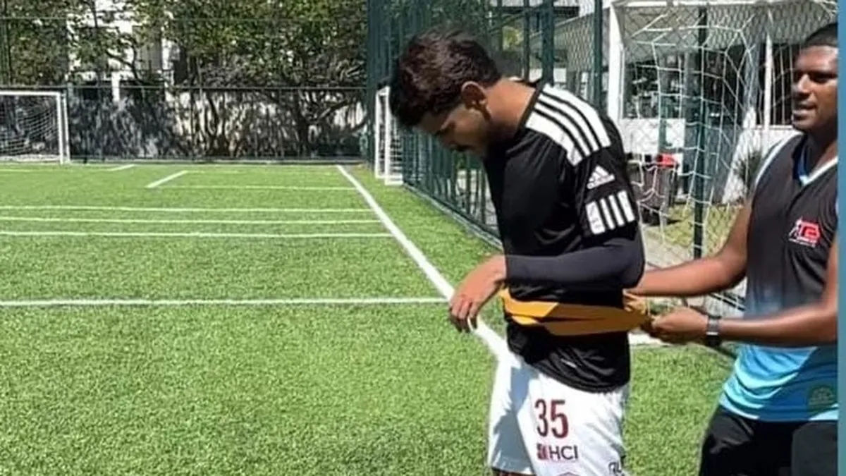 João Neto, novo reforço do CRB, já se prepara para a equipe - Fonte imagem: Globo Esporte