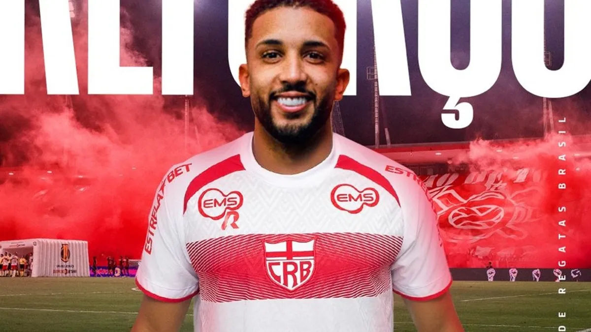 Lateral-esquerdo Jorge, ex-Flamengo e Palmeiras, assina com o CRB - Fonte imagem: Globo Esporte