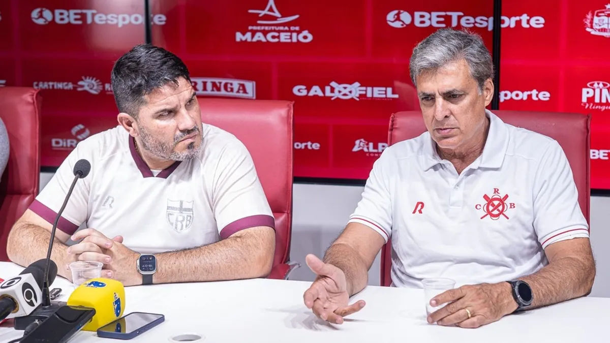 Marroquim comenta troca de treinador no CRB: Não foi o bastante - Fonte imagem: Globo Esporte