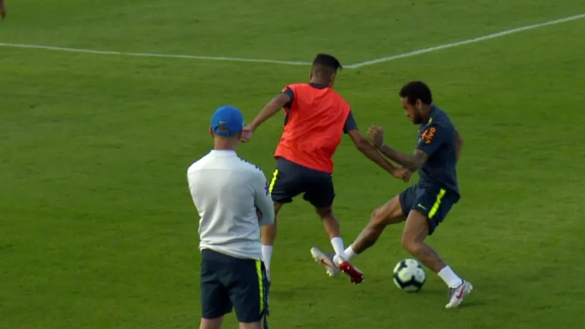 Neymar sorprendido: drible inesperado de um lateral do CRB em 2019 - Fonte imagem: Globo Esporte