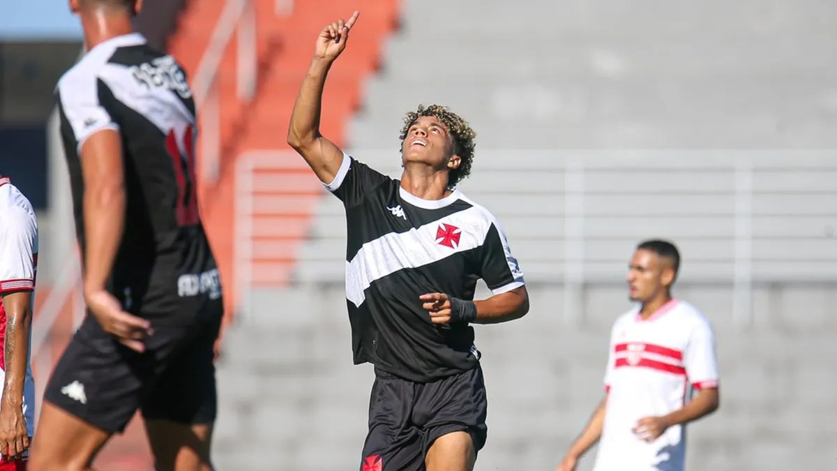 Vasco brilha no Brasileiro de Aspirantes e supera o CRB em Maceió - Fonte imagem: Globo Esporte