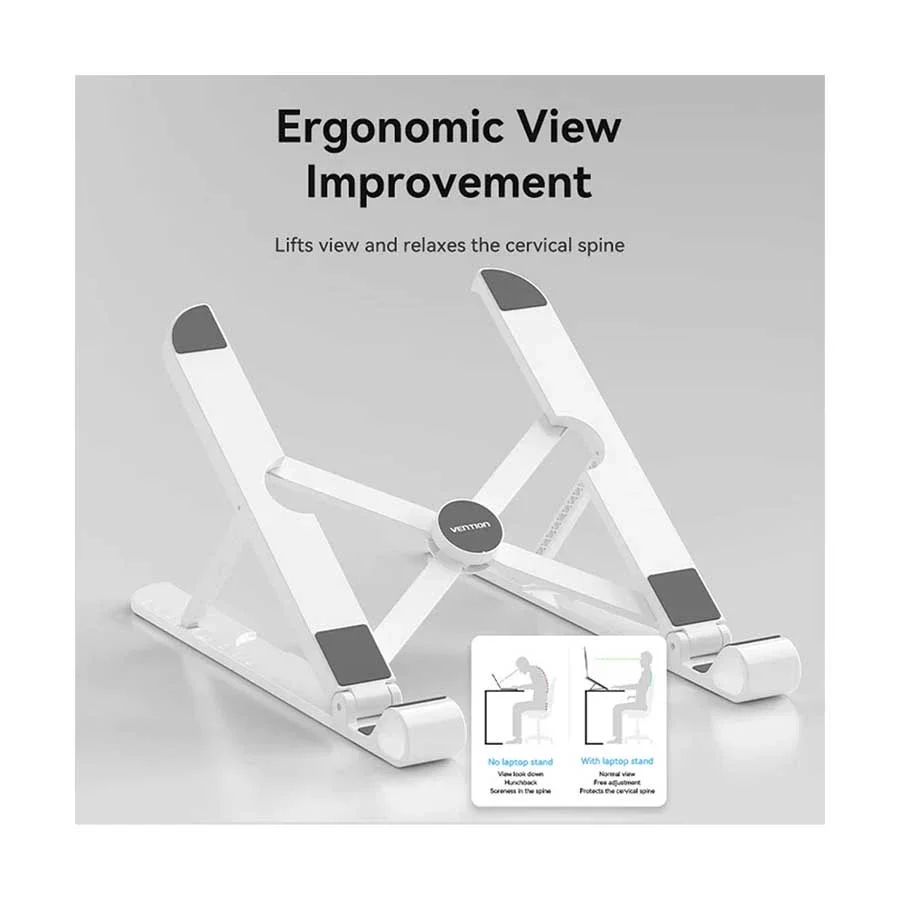 Vention KDNW0 White Laptop Stand alternate view
