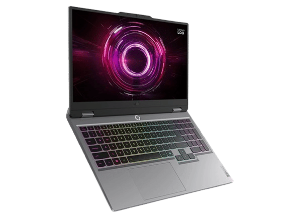 Lenovo LOQ 15AHP10 | 2025 Model | 15.6″ FHD 144Hz Display Gaming Laptop ( Ryzen 7 250, 16GB, 1TB M.2 2242 PCIe® 4.0x4 NVMe SSD, RTX5050 8GB ) side view