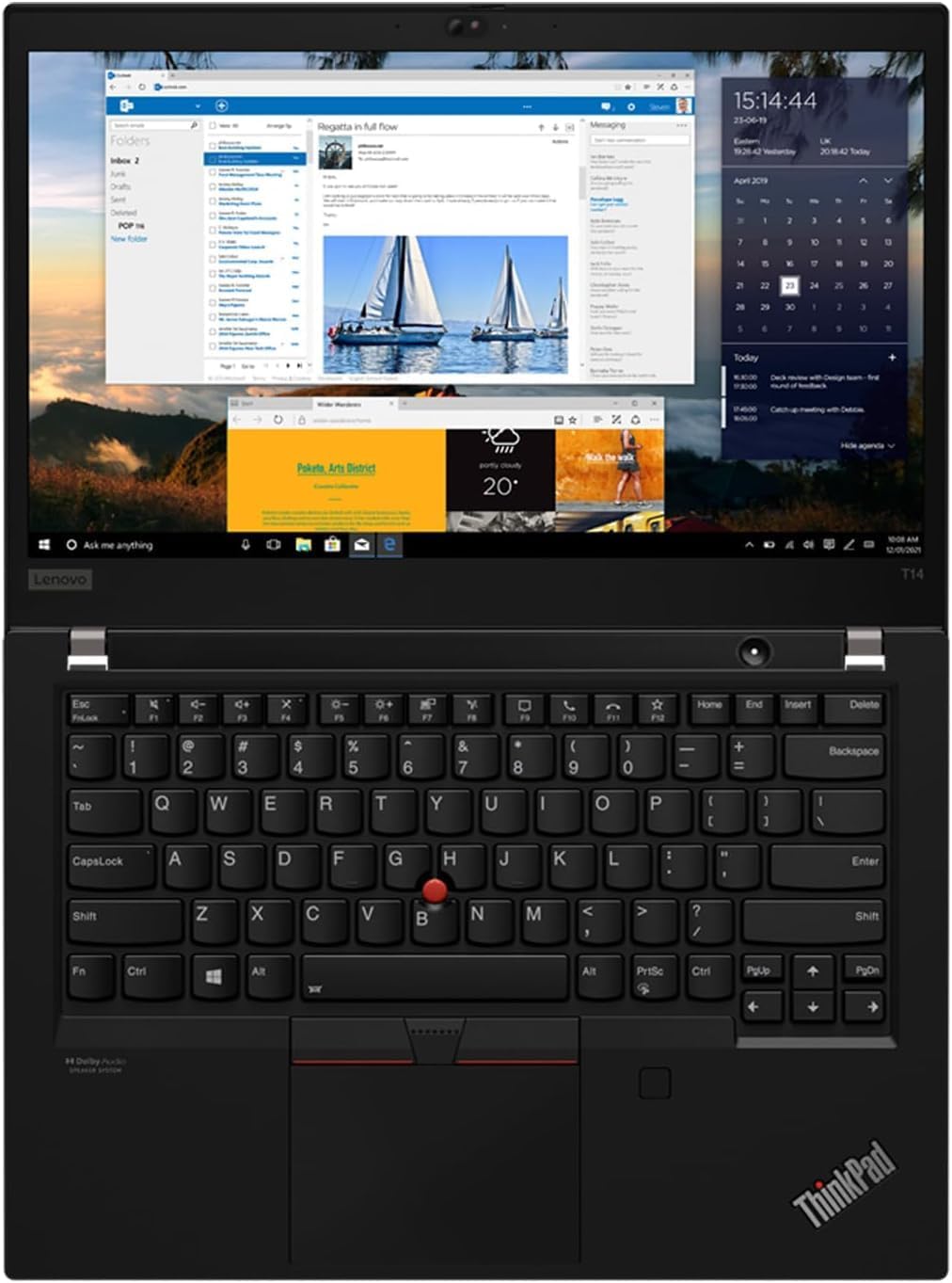 Lenovo ThinkPad T14 Gen 2, 11th Gen Core i5 Processor, 16GB RAM, 512GB SSD, 14 Inch FHD Display view 2