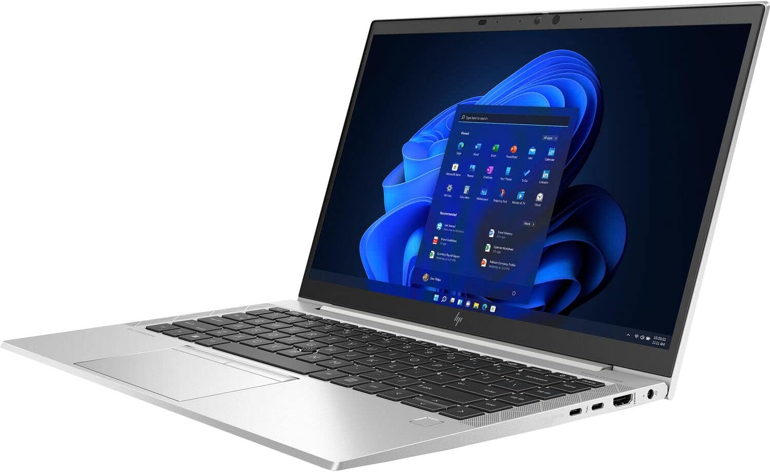 HP EliteBook 835 G8 13.3 FHD Laptop, AMD Ryzen 5 PRO 5650U, 16GB RAM, 512GB SSD, Windows 11 Pro, Natural Silver view 3