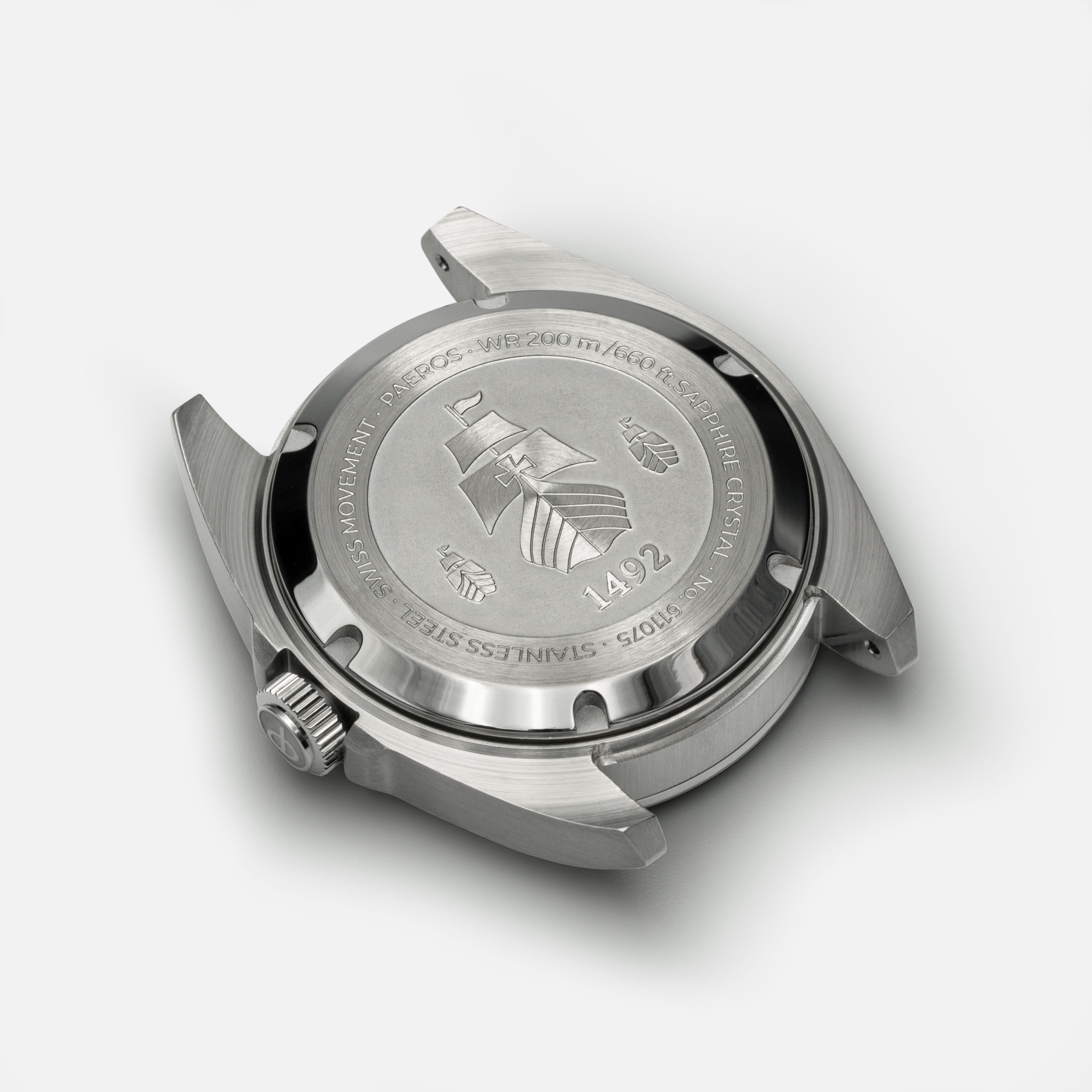 PAEROS Caribbean engraved caseback