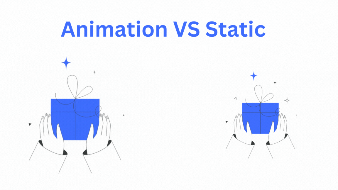 animaiton VS static