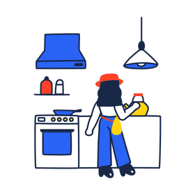 Home & Interior Living Illustrations