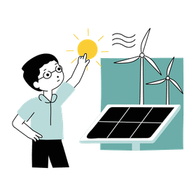 Sustainability & Climate Action Illustrations