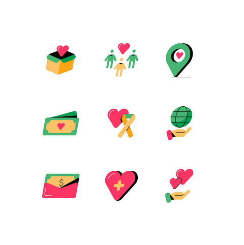 Charity Icons Icons