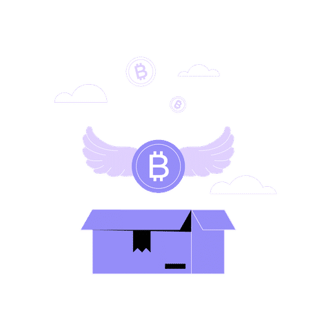 Cryptocurrency and NFTs Illustrations Animated Illustrations
