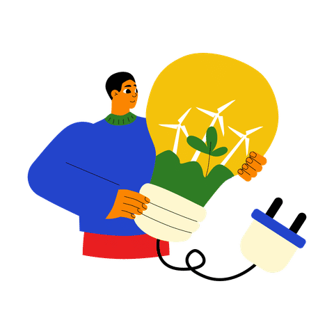 Renewable Energy & Clean Tech Illustrations Animated Illustrations
