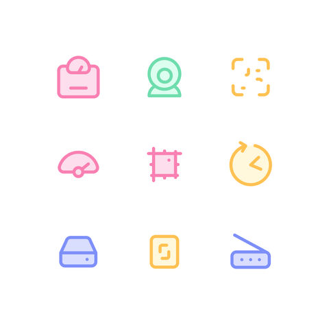 Device System Icons Icons