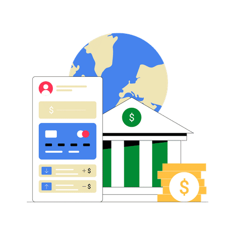 Banking Illustrations Animated Illustrations