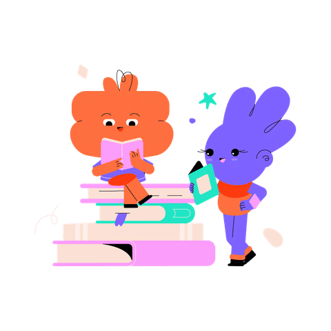 Knowledge and Learning Illustrations Animated Illustrations