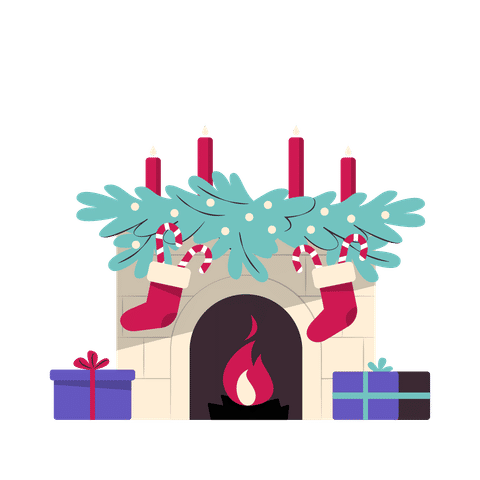 Christmas-Themed Illustrations Illustrations