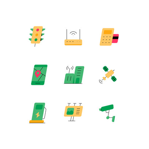 Smart City Icons Icons