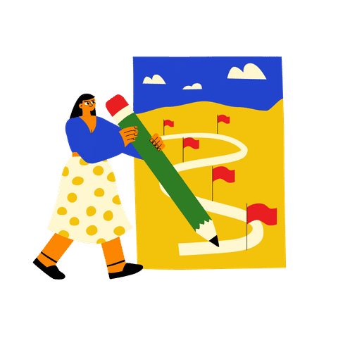 Project Management & Productivity Illustrations Animated Illustrations