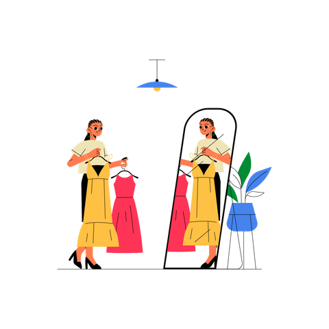 Clothing Store Illustrations Illustrations