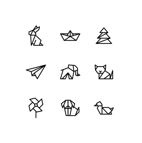 Origami Icons Icons
